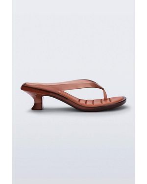 Melissa Jelly Flip Flop Kitten Heel - Multicolor