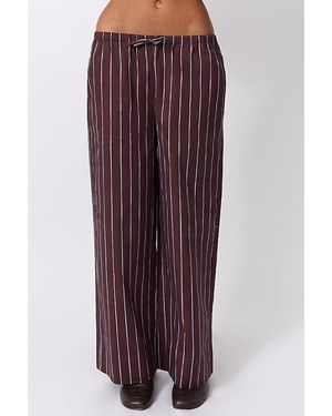 WeWoreWhat Tie Waist Pant - Green