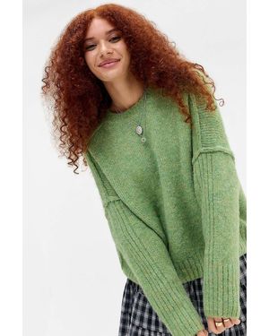 Urban Outfitters Uo Oslo Jumper - Green