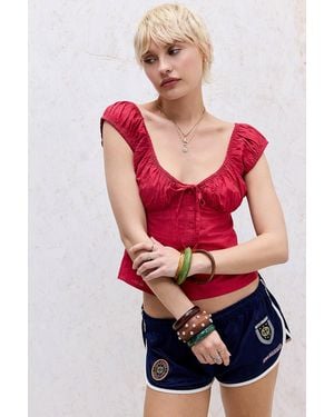 Kimchi Blue Hallie Blouse - Red