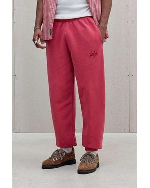 iets frans... Savvy Red Cuffed Joggers
