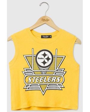 Junk Food Nfl Field Goal Tank Top - Yellow
