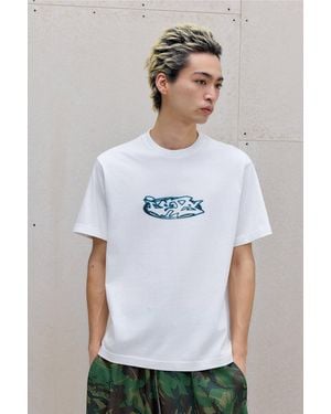 iets frans... Ecru Graffiti Graphic T-shirt - White