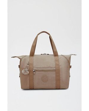 Kipling Art Heritage Nylon Medium Tote Bag - Natural