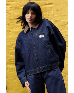 BDG Luca Shrunken Denim Jacket - Blue