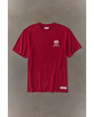 Mitchell & Ness Nfl Essential Team Graphic Tee - Red