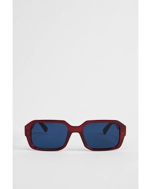 Urban Outfitters Uo Red Tulum Sunglasses - Blue