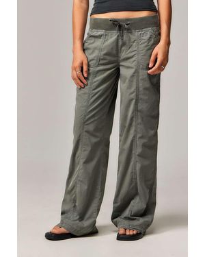 BDG Maria Rib Waistband Trousers - Grey