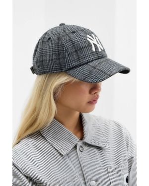 '47 Uo Exclusive Grey Check Ny Yankees Cap