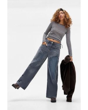 BDG Jaya Grey Destroyed Jeans - Blue