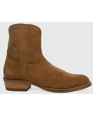 Dingo Night Shift Leather Boot - Brown