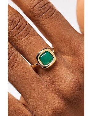 Ana Luisa Clara Onyx Statement Ring - Brown