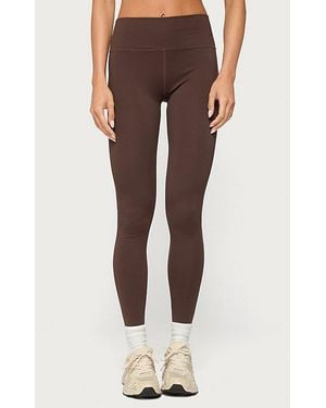 Edikted Faery High Rise Leggings - Brown