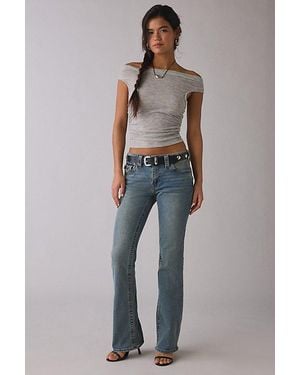 TRUE RELIGION Becca Low-Rise Flap Bootcut Jean - Multicolor