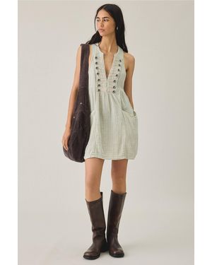 BDG Cadet Mini Dress - Natural