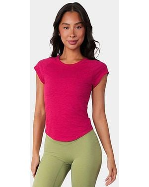 Vitaly Whisper Raglan Tee - Red