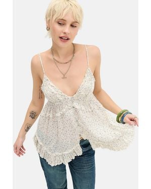 Kimchi Blue Marnie Babydoll Cami - Natural