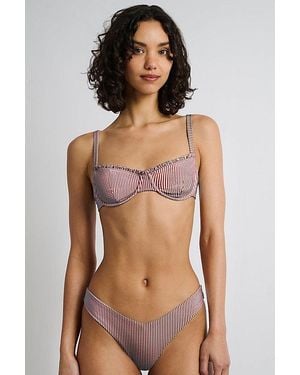 Onia Marilyn Bikini Top - Brown