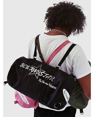 BOURNESTAR Waxed Canvas Duffle Bag - Black