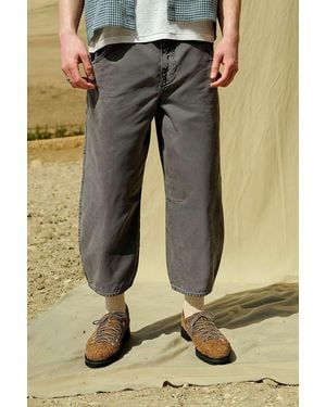 BDG Washed Black Cacoon Crop Jeans - Grey