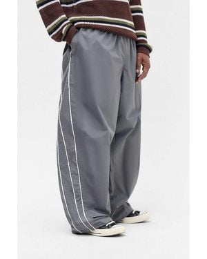 Jaded London Grey Vapor Tracksuit Bottoms