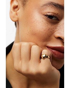 Ana Luisa Isla Heart Ring - Brown
