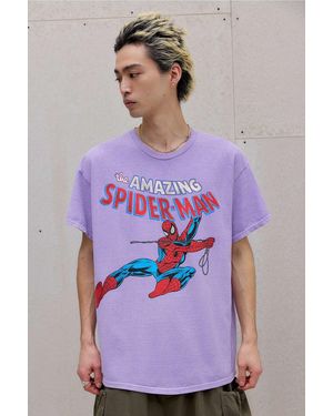 Urban Outfitters Uo Purple Spiderman T-shirt