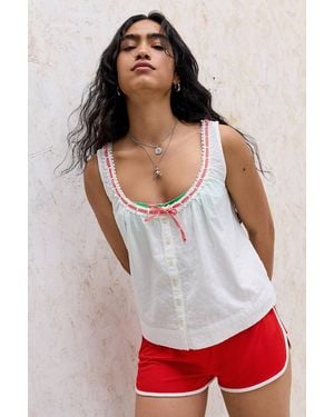 Damson Madder Elodie Cami - Red