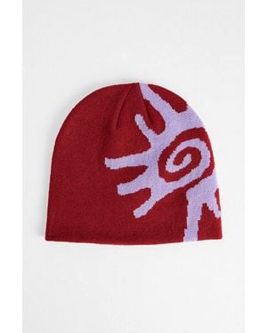 Ayker Red Skull Beanie