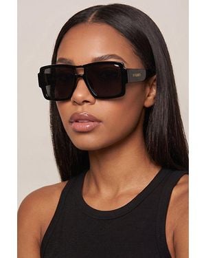 Fifth & Ninth Fifth & Ninth Jaelyn Square Polarized Sunglasses - Black