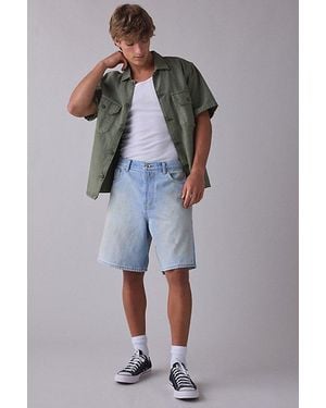 BDG Baggy Denim Shorts - Blue