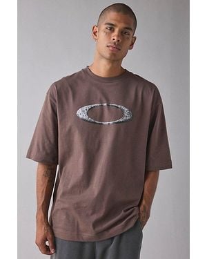 Oakley Lunar Ellipse Graphic Tee - Brown