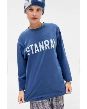Stan Ray Navy Football T-shirt - Blue