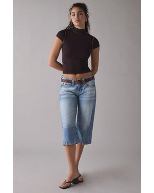 BDG Kayla Low-Rise Capri Jean - Gray