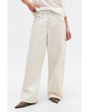 BDG Jaya Baggy Jeans - White