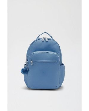 Kipling Seoul Large Nylon Backpack - Blue