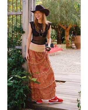 Kimchi Blue On My Mind Maxi Skirt - Green