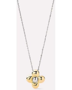 Ana Luisa Liora Pendant Flower Necklace - White