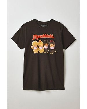 Urban Outfitters Monchhichi Friends Graphic Tee - Black