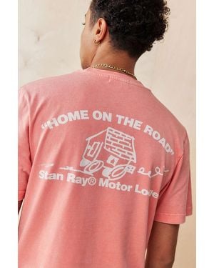 Stan Ray Home On The Road T-shirt - Pink