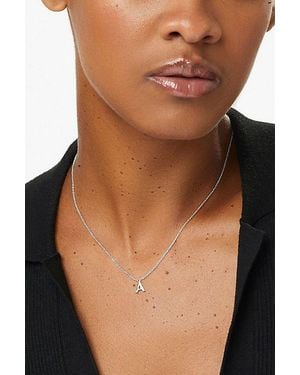 Ana Luisa Letter Initial Necklace - Brown
