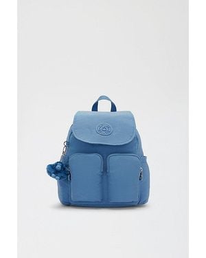 Kipling City Pocket Backpack - Blue