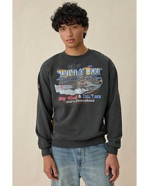 Parks Project X Looney Tunes Summer Tour Graphic Crew Neck Sweatshirt - Black