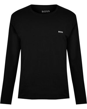 BOSS Lsshirtrn 3P Classic 10243514 - Black