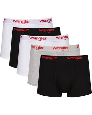 Wrangler 5 Pack Trunks - Black