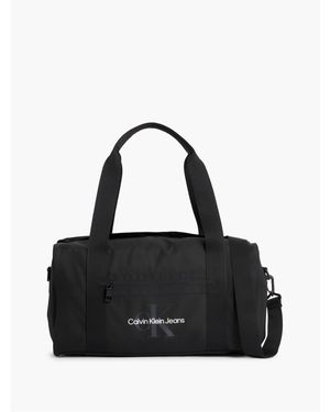 Calvin Klein Logo Duffle Bag - Black