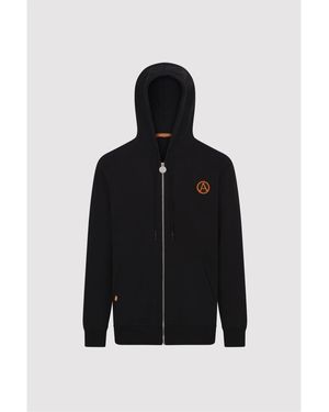 ARCTIC ARMY Zip Hoodie - Black