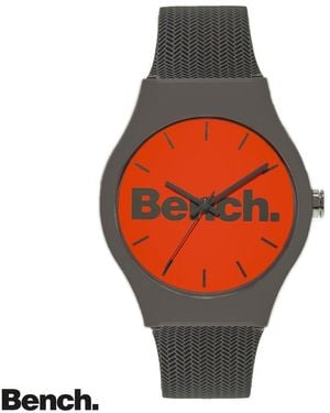 Bench Plastic/resin Fashion Analogue Quartz Watch - Orange