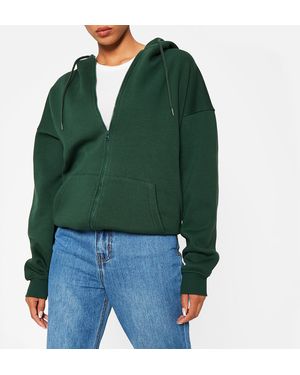 I Saw It First Isawitfirst Ultimate Zip Through Hoodie - Green