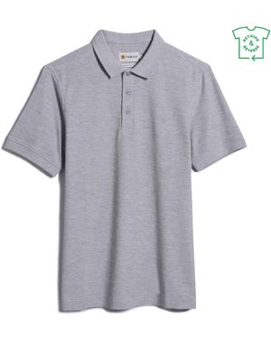 Farah Cove Short Sleeve Polo Shirt - Grey